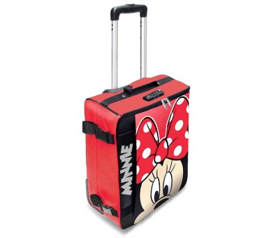 Maleta trolley Curious Minnie Disney plegable 55cm