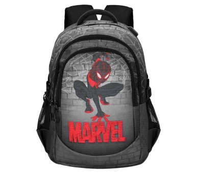 Mochila Spin Spiderman Marvel 44cm adaptable