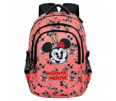 Mochila Plus Aqua Minnie Disney 44cm