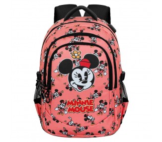 Mochila Plus Aqua Minnie Disney 44cm