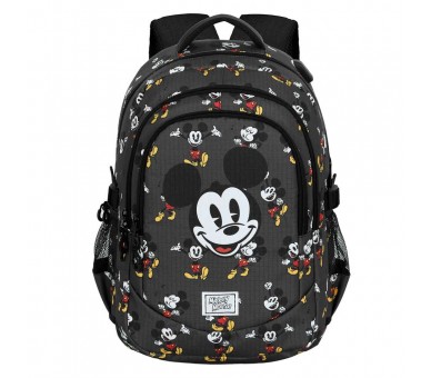 Mochila Plus Looks Mickey Disney 44cm adaptable