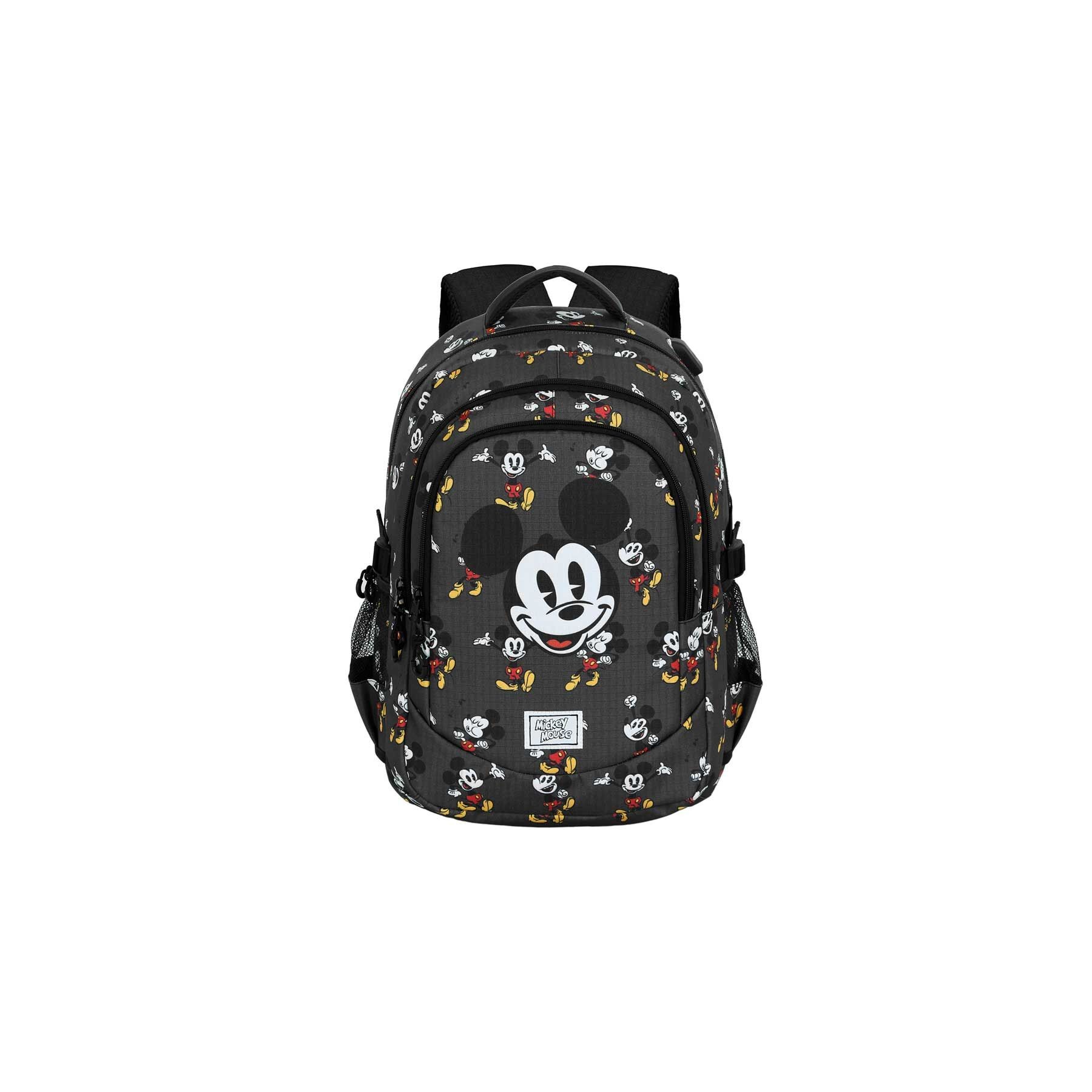 Mochila Plus Looks Mickey Disney 44cm adaptable