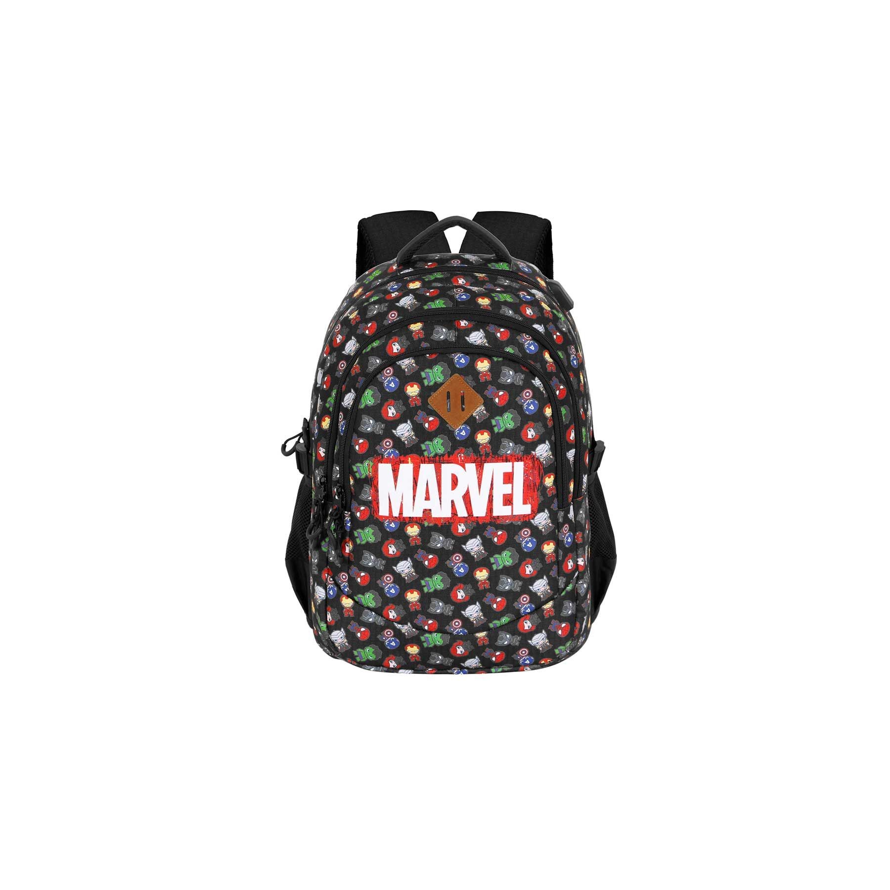 Mochila Plus Chibi Los Vengadores Avengers Marvel 44cm