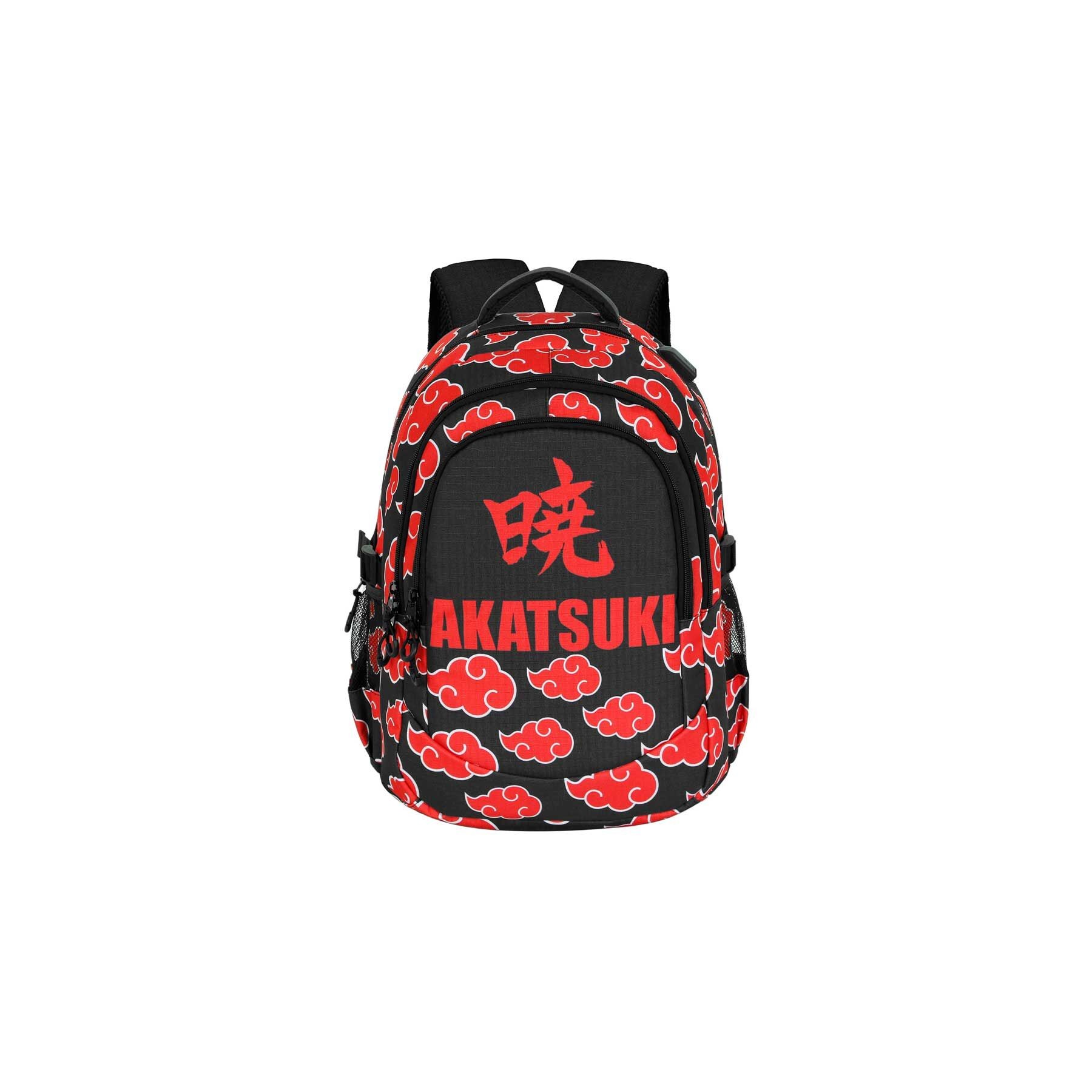 Mochila Plus Kanji Naruto Shippuden 44cm
