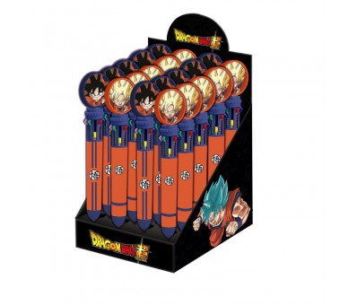 Boligrafo 10 colores Dragon Ball Super surtido