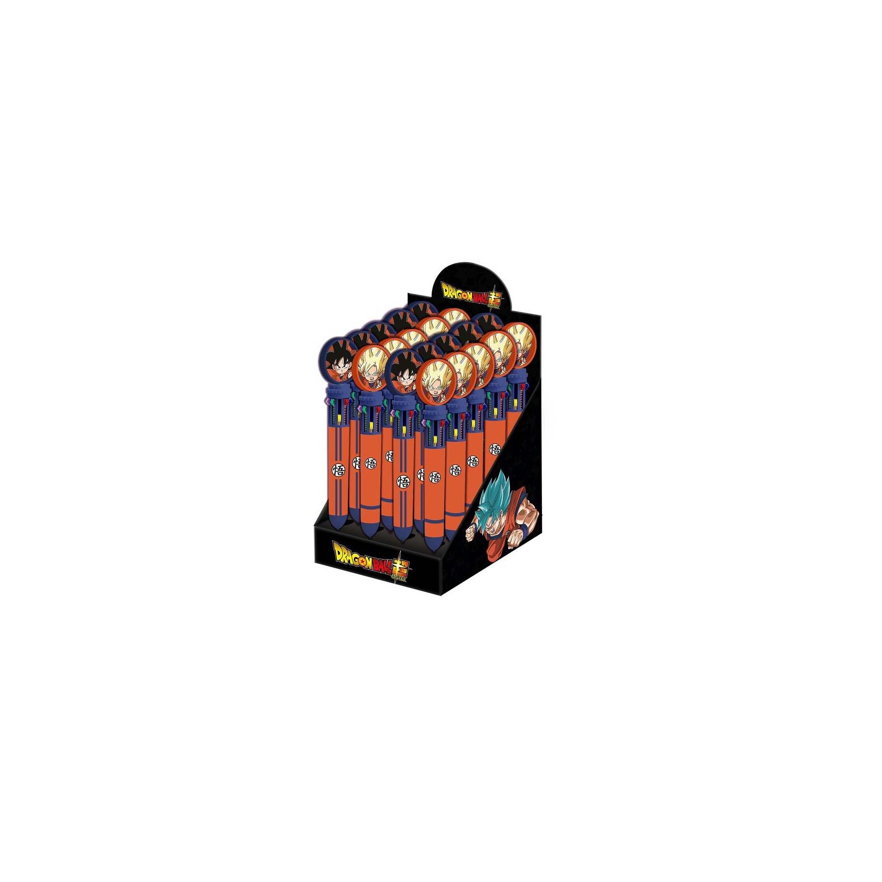 Boligrafo 10 colores Dragon Ball Super surtido