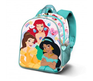 Mochila 3D Rainbows Princesas Disney 31cm