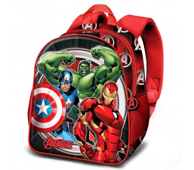 Mochila 3D Almighty Los Vengadores Avengers Marvel 31cm