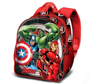 Mochila 3D Almighty Los Vengadores Avengers Marvel 31cm