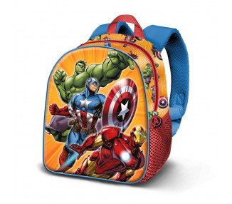 Mochila 3D Attack Los Vengadores Avengers Marvel 31cm