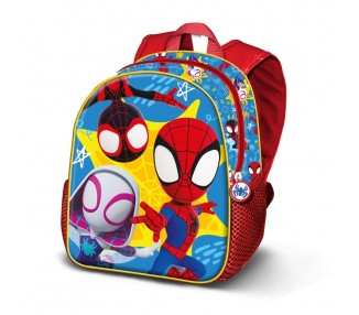 Mochila 3D Amazing Spidey and His Amazing Friends Marvel 31cm