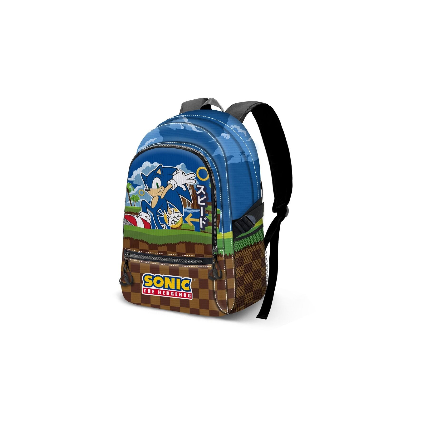 Mochila Greenhill Sonic the Hedgehog 44cm adaptable