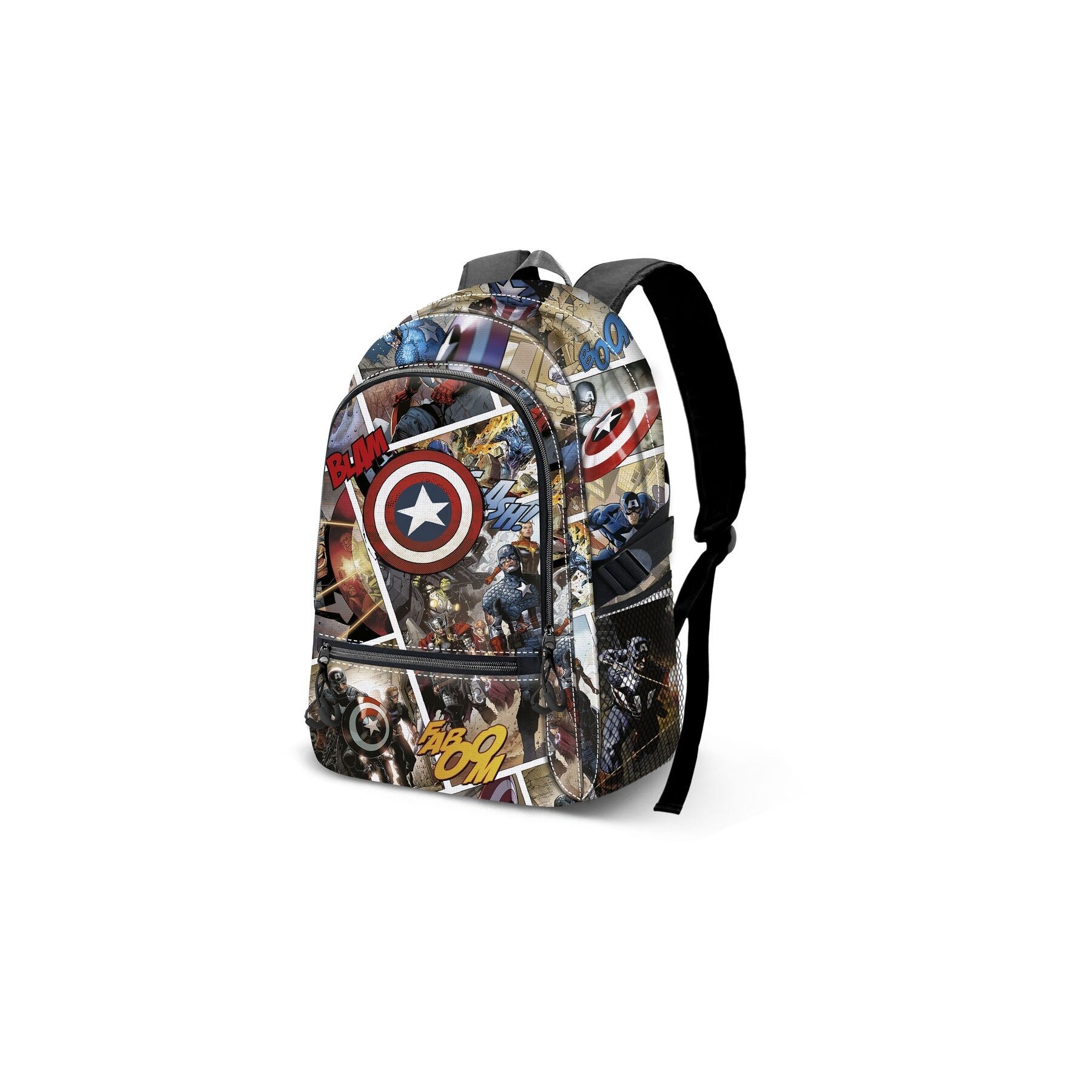 Portatodo Comic Capitan America Marvel triple