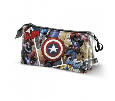 Mochila Comic Capitan America Marvel 44cm adaptable