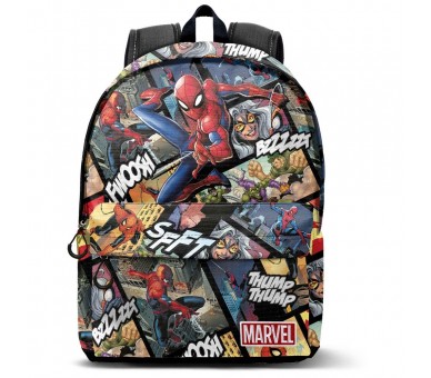 Mochila Panels Spiderman Marvel 44cm adaptable
