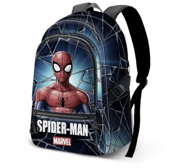 Mochila Maximum Spiderman Marvel 44cm adaptable