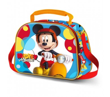 Bolsa portameriendas 3D Scooter Mickey Disney