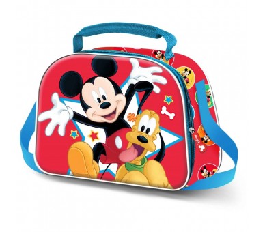 Bolsa portameriendas 3D Star Mickey Disney