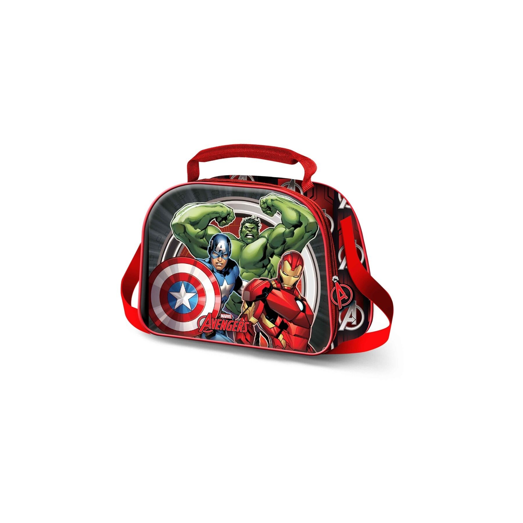 Bolsa portameriendas 3D Almighty Los Vengadores Avengers Marvel