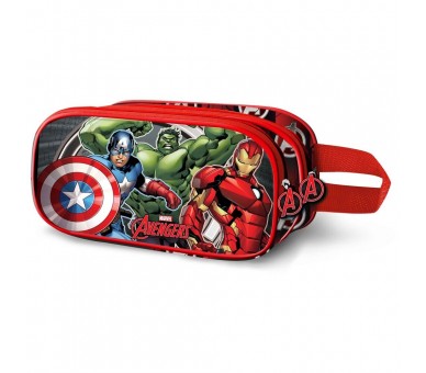Portatodo 3D Almighty Los Vengadores Avengers Marvel doble