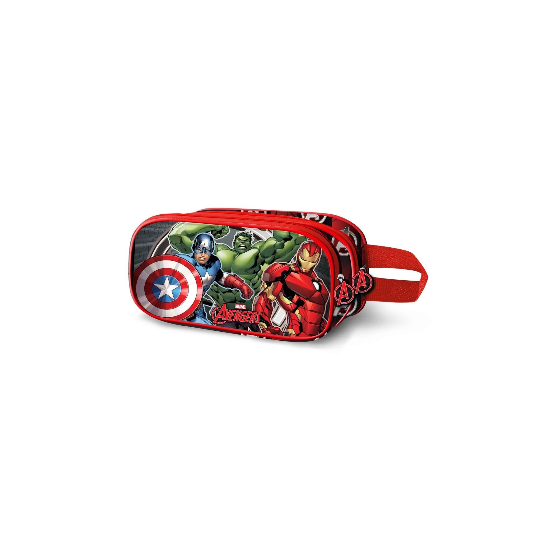 Portatodo 3D Almighty Los Vengadores Avengers Marvel doble
