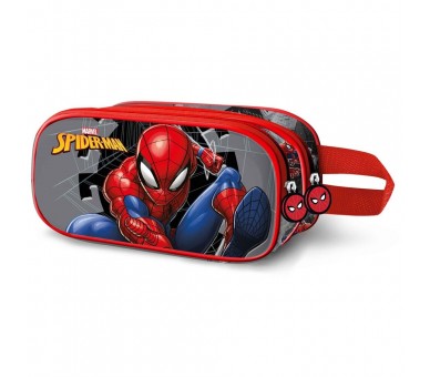 Portatodo 3D Symbol Spiderman Marvel doble
