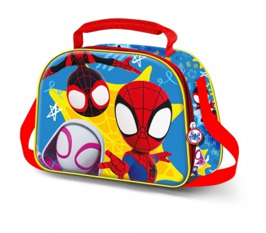 Bolsa ortameriendas 3D Amazing Spidey and His Amazing Friends Marvel