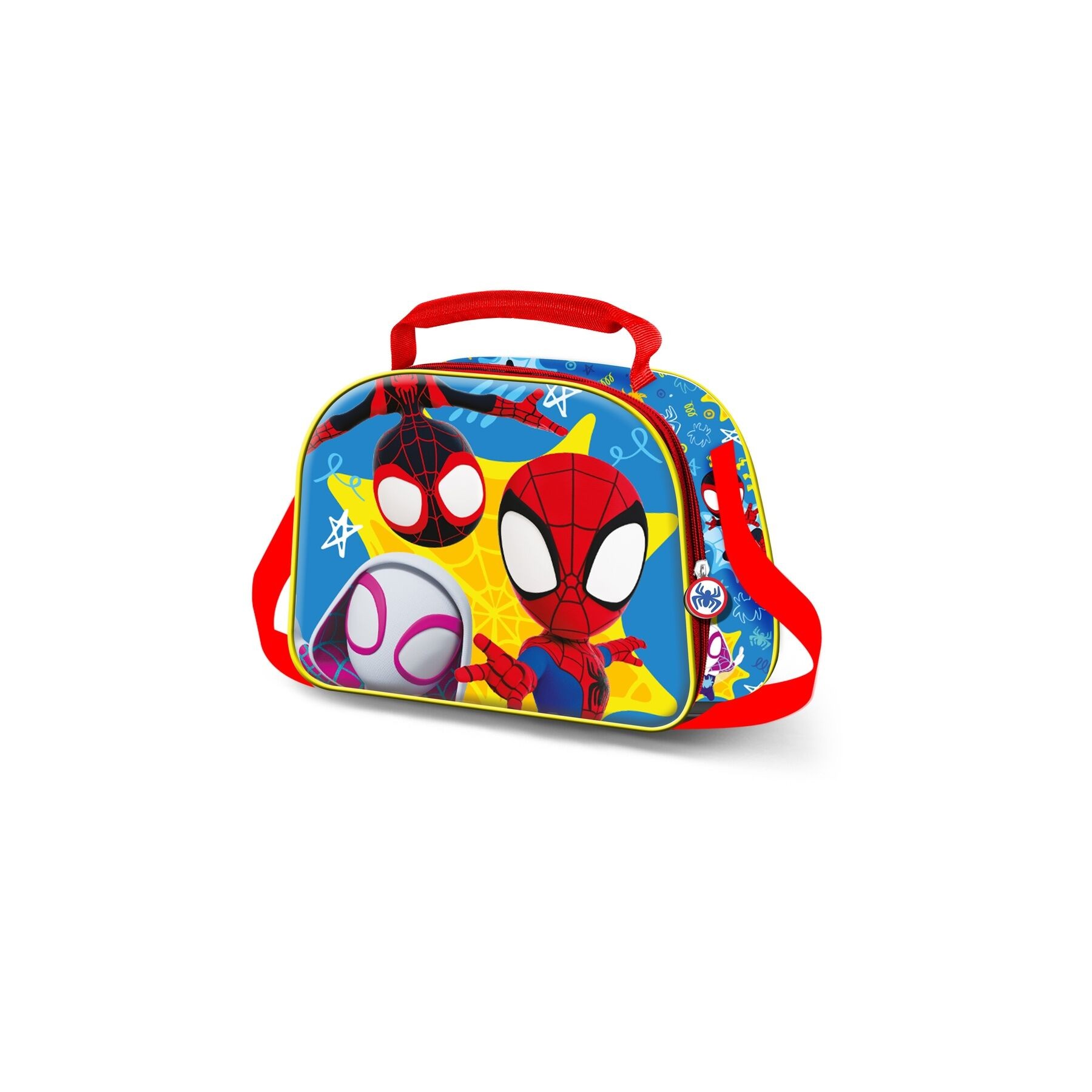 Bolsa ortameriendas 3D Amazing Spidey and His Amazing Friends Marvel