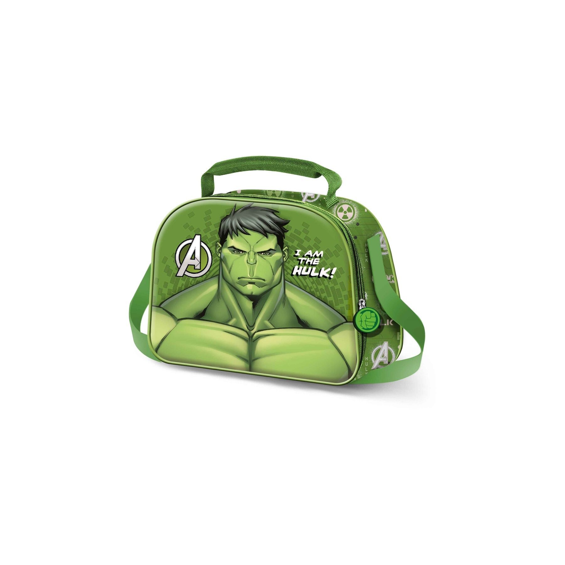 Bolsa portameriendas 3D Rage Hulk Marvel