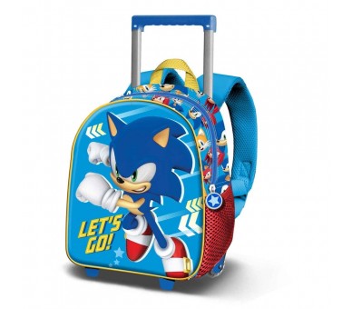 Trolley 3D Go Sonic The Hedgehog 34cm