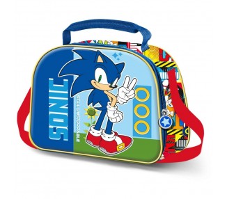 Bolsa portameriendas 3D Sonic The Hedgehog