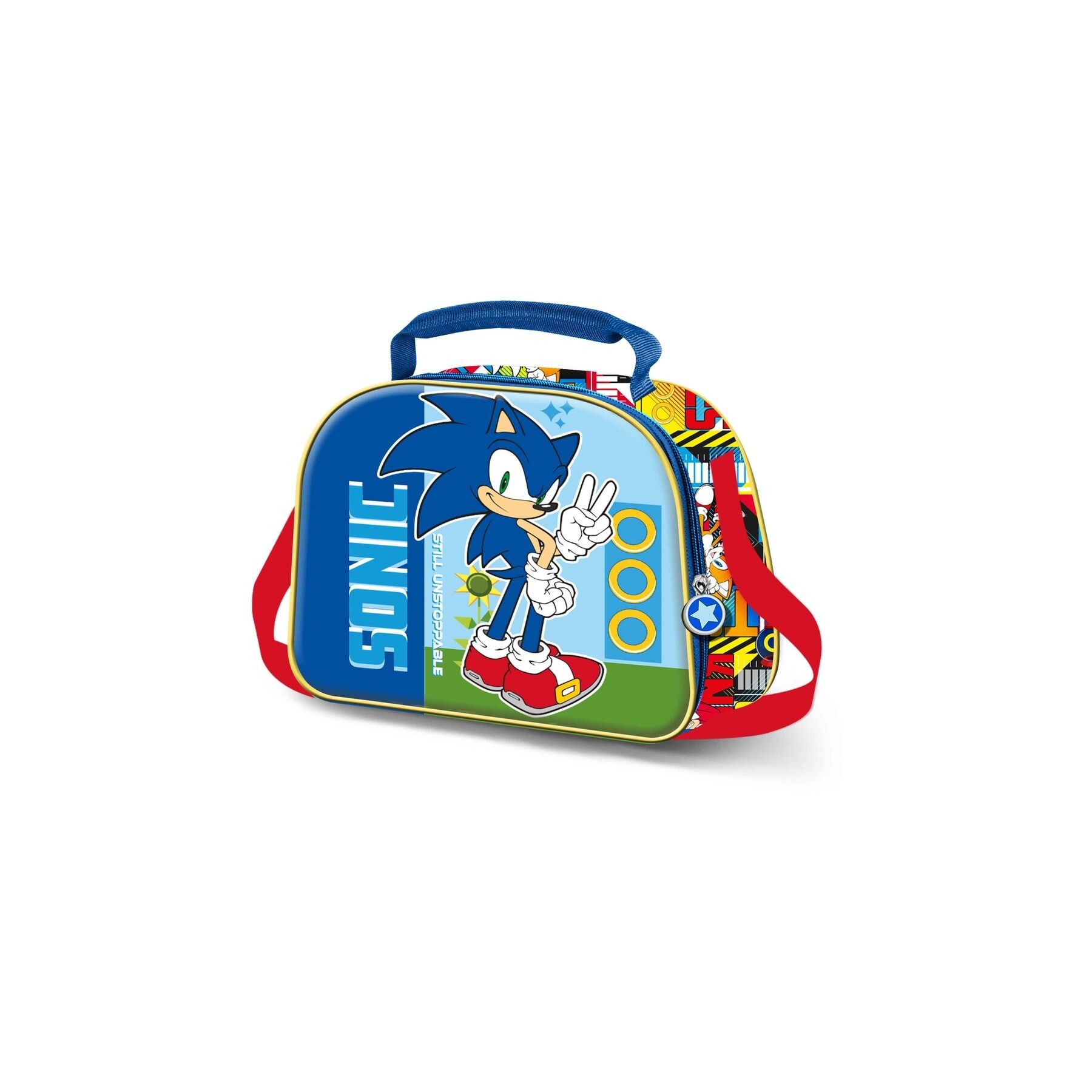 Bolsa portameriendas 3D Sonic The Hedgehog