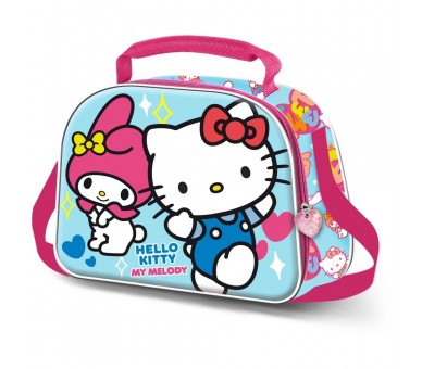 Bolsa portameriendas 3D Friendship Hello Kitty