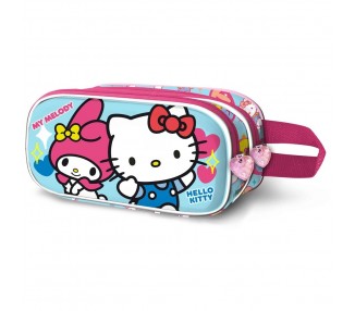 Portatodo 3D Friendship Hello Kitty doble