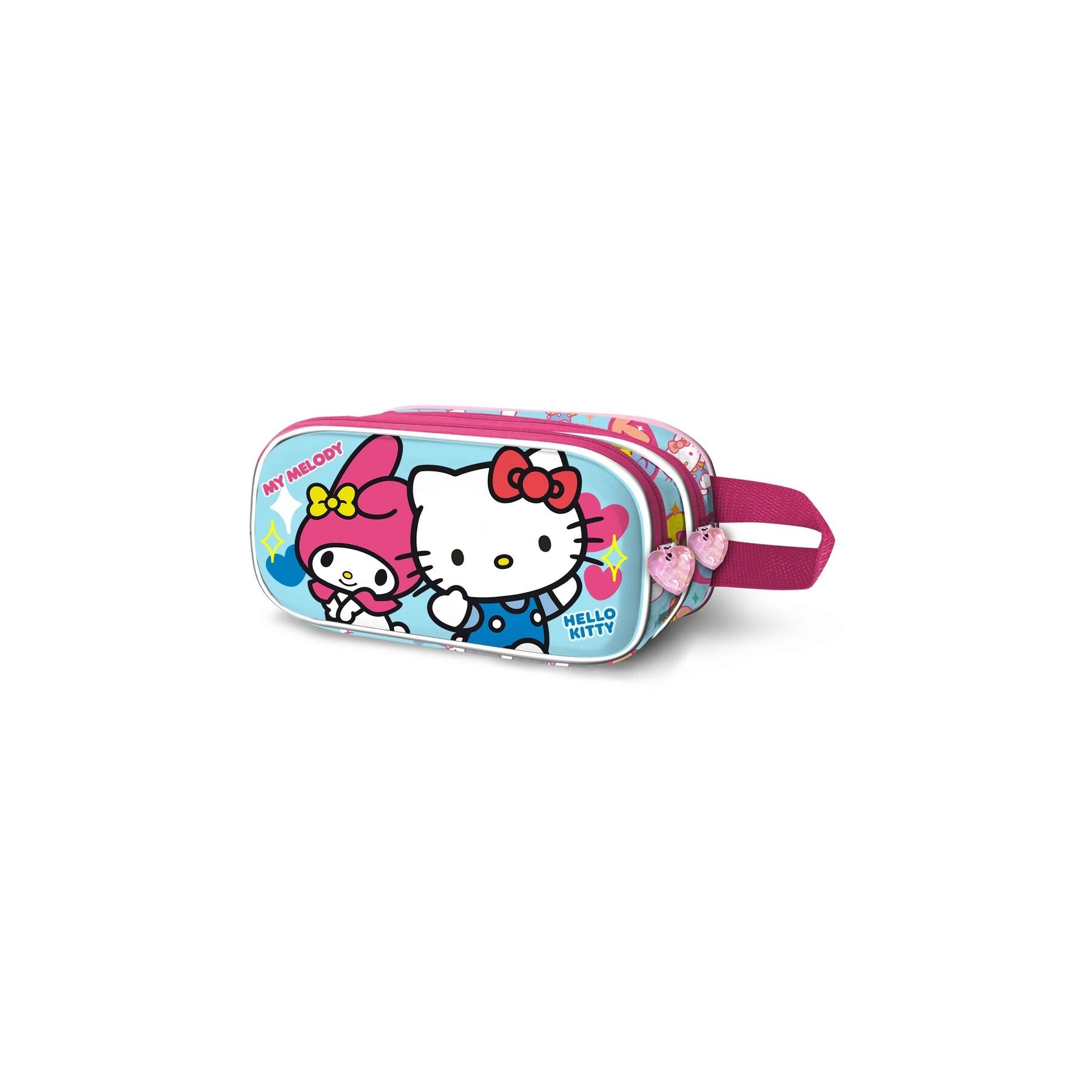 Portatodo 3D Friendship Hello Kitty doble