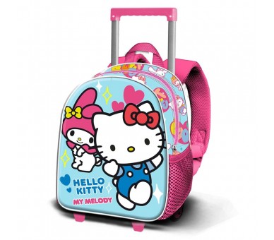 Trolley 3D Friendship Hello Kitty 34cm
