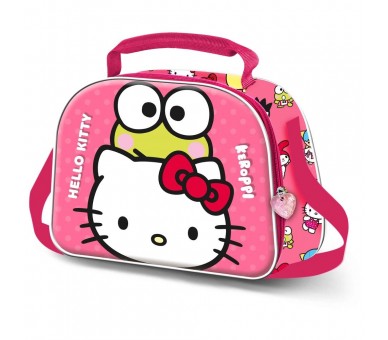 Bolsa Portameriendas 3D Funny Hello Kitty