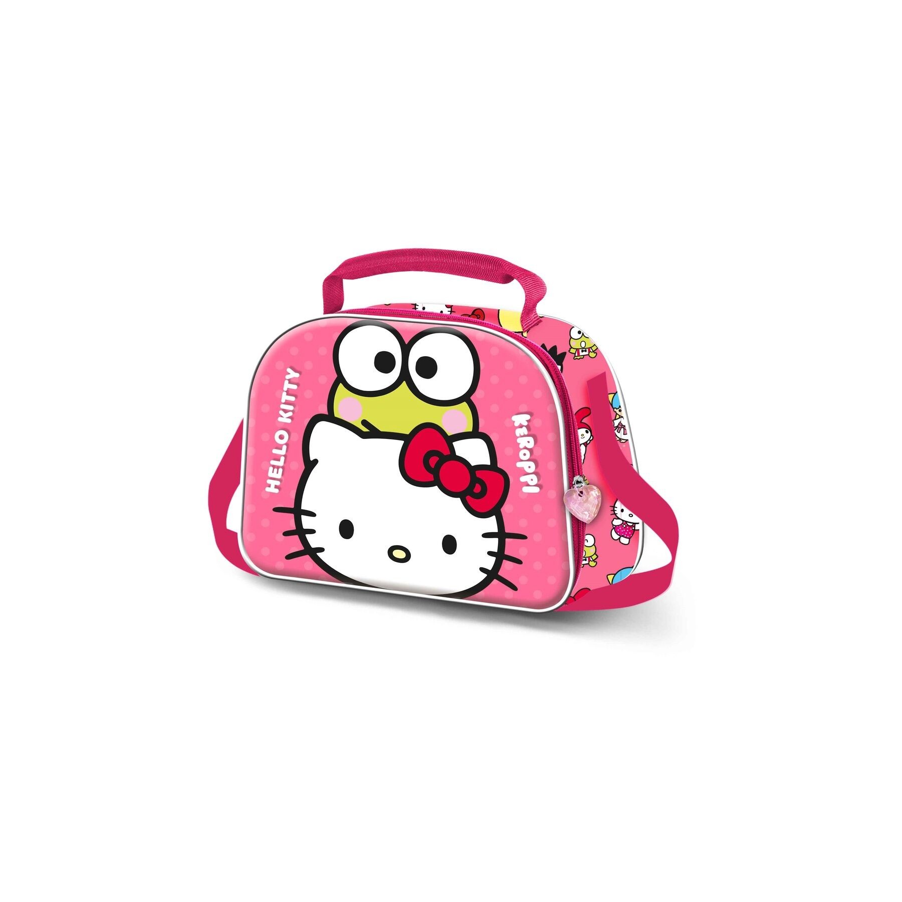 Bolsa Portameriendas 3D Funny Hello Kitty