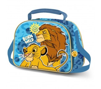 Bolsa portameriendas 3D Wild El Rey Leon Disney