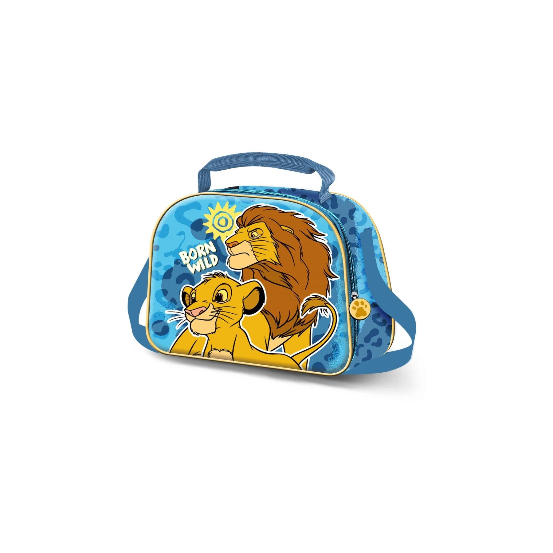 Bolsa portameriendas 3D Wild El Rey Leon Disney