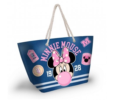 Bolsa playa Varsity Minnie Disney