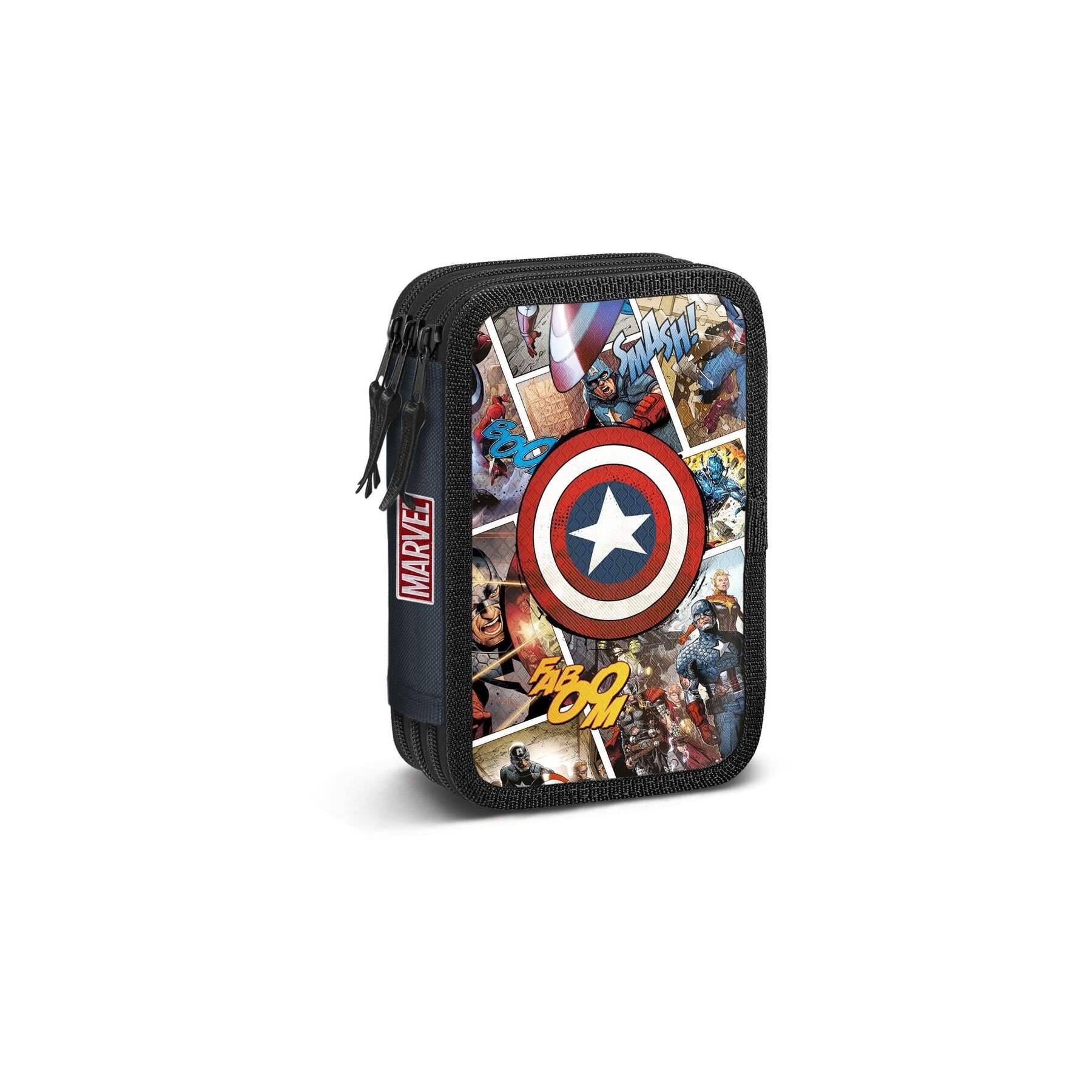 Plumier Comic Capitan America Marvel triple