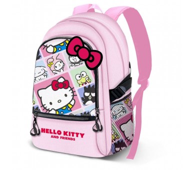 Mochila Panels Hello Kitty 44cm adaptable