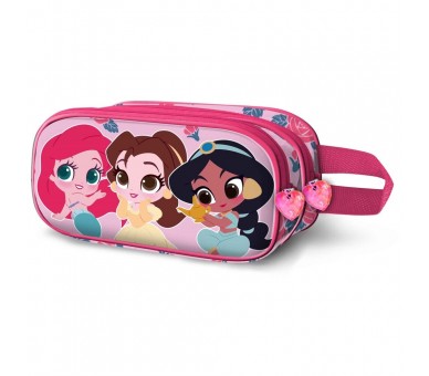 Portatodo 3D Flowers Princesas Disney doble