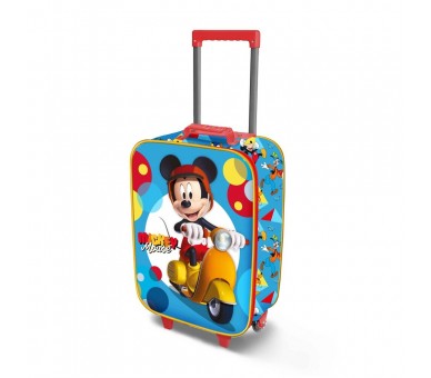 Maleta trolley 3D Scooter Mickey Disney 52cm