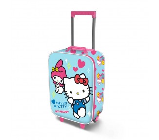 Maleta trolley 3D Playful Hello Kitty 52cm