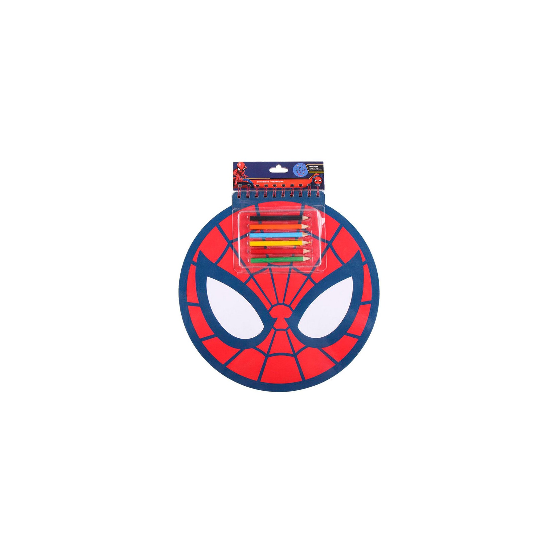 Libreta colores Spiderman Marvel