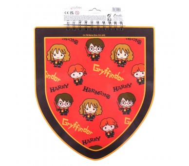 Libreta colores Harry Potter