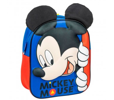 Mochila 3D Mickey Disney 27cm