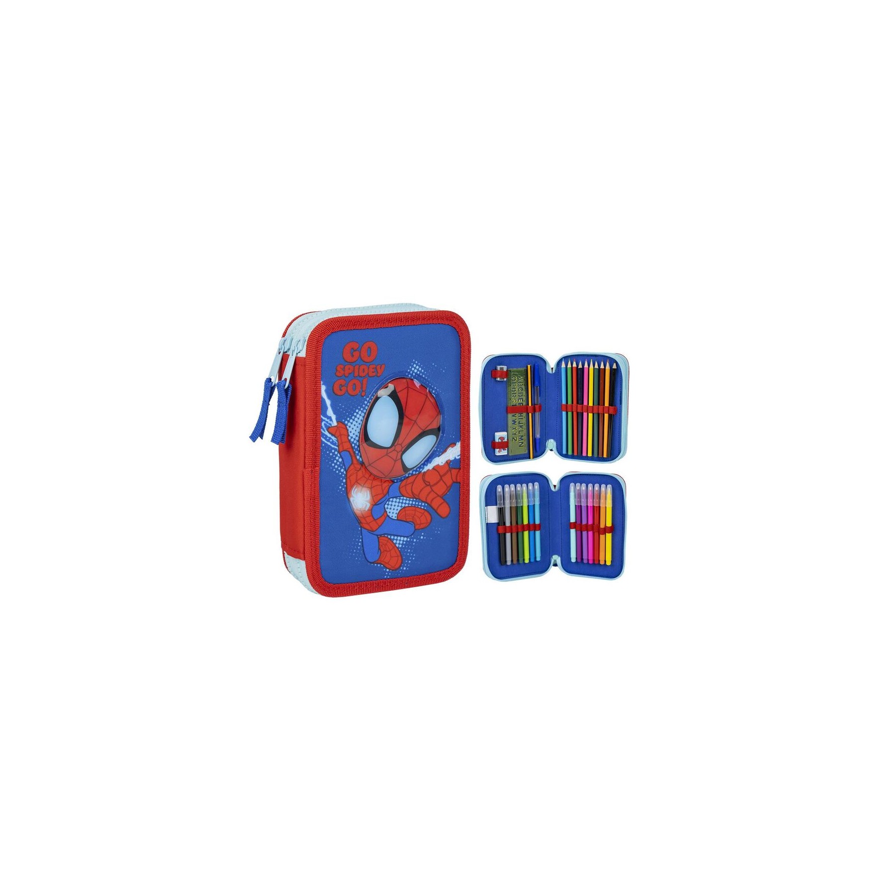 Plumier Spidey Marvel doble